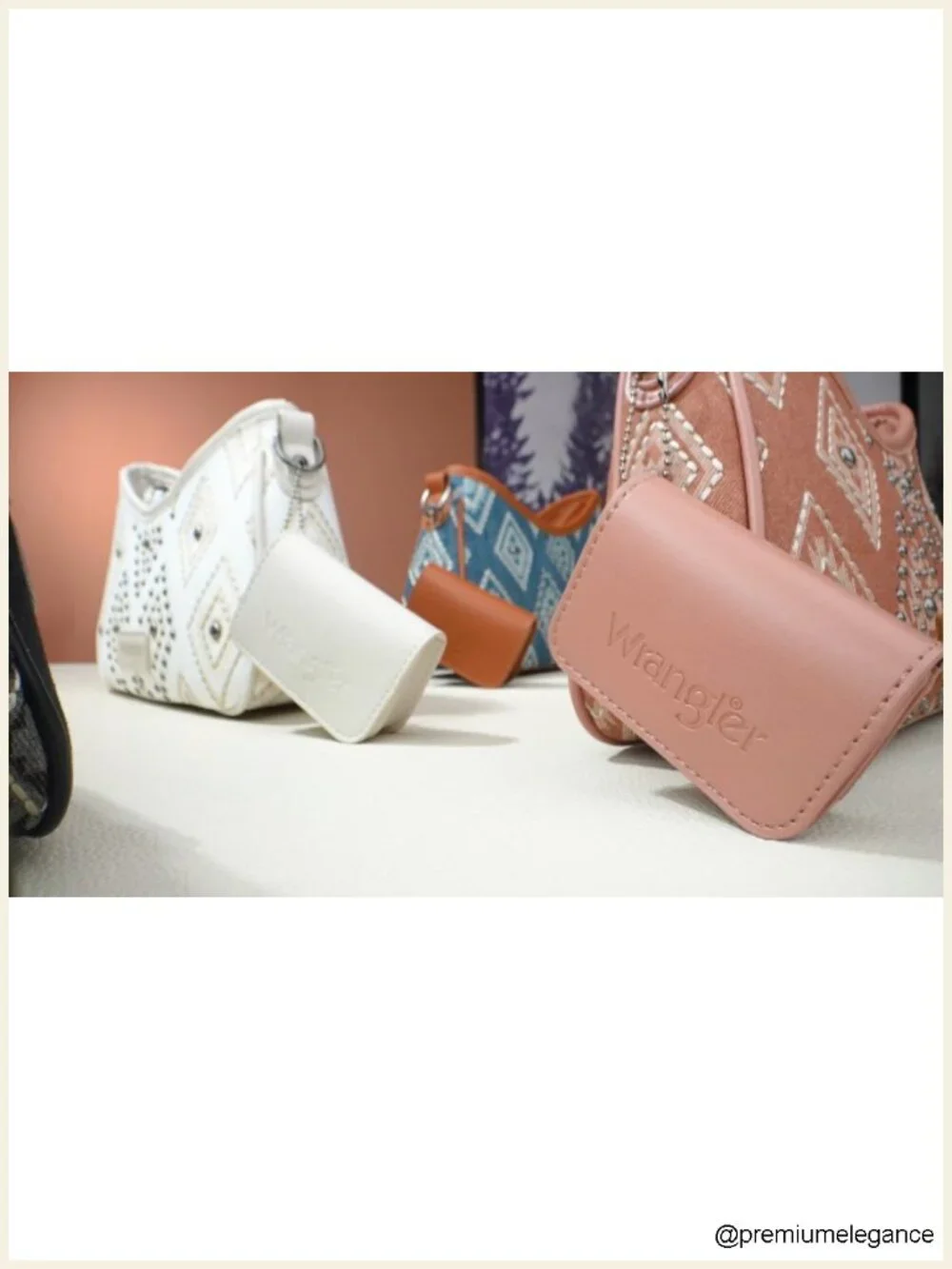 Denim Canvas Hobo Purse with Detachable Pouch and Dual Straps